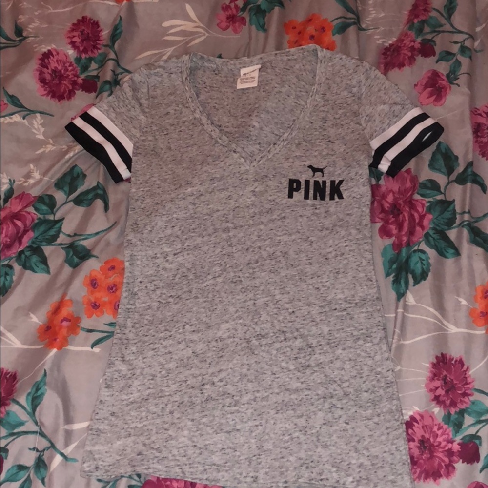 Victoria’s Secret Pink V Neck T shirt
